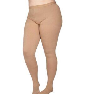 Absolute Support 3XL Compression Tights Pantyhose Tan Beige